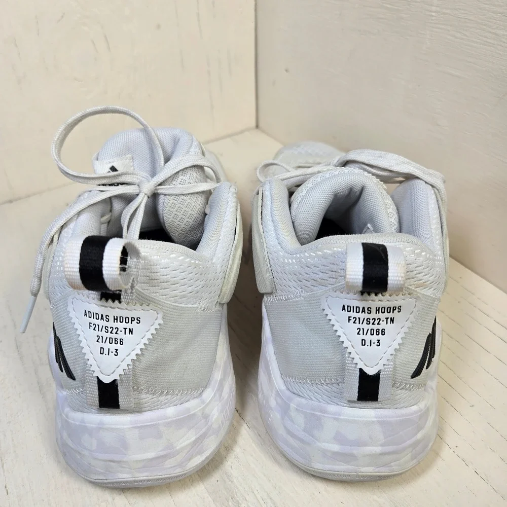 Adidas DON Issue #3 Donovan Mitchell White Black Basketball Shoes H67720 Men's 8